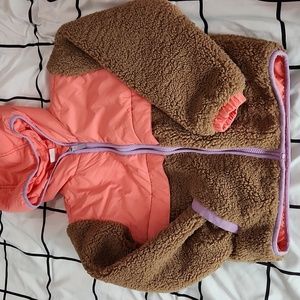 GIRLS FLEECE ZIP JACKET Size 7-8